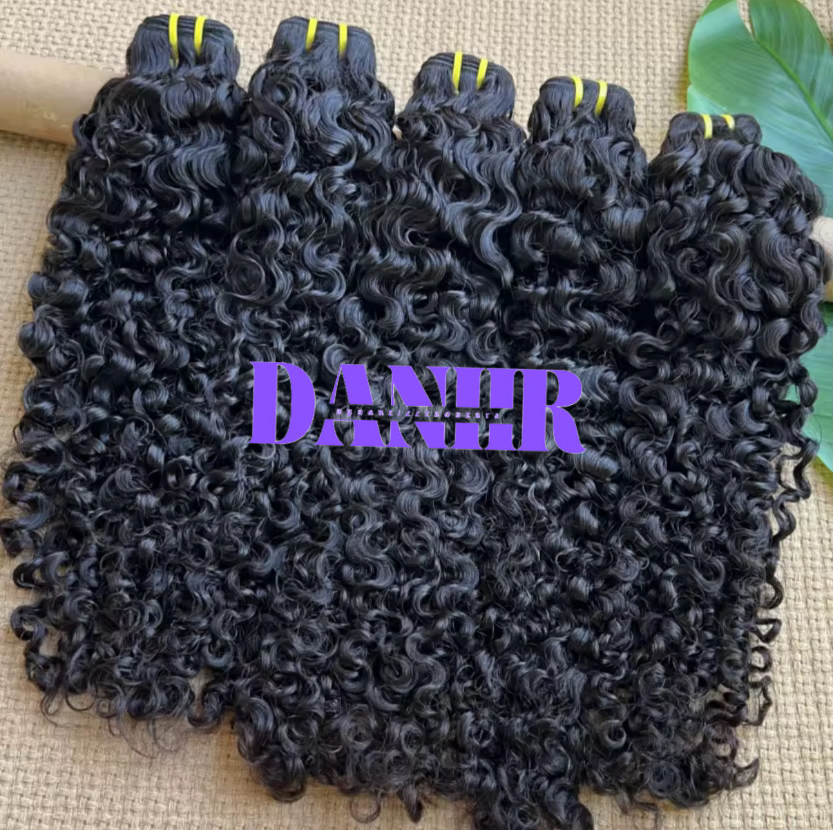 Raw Burmese curly bundles